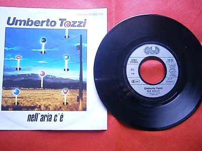 UMBERTO TOZZI Nell' aria c'e / Come un carillon  7'' Single