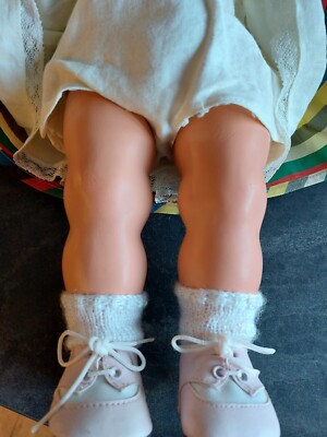 Poupee ancienne Gégé rhodoid et composition 43 cm