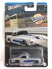MINIATURE HOT WHEELS 1/64 VINTAGE RACING CLUB CHEVROLET CORVETTE 1962 NEUVE