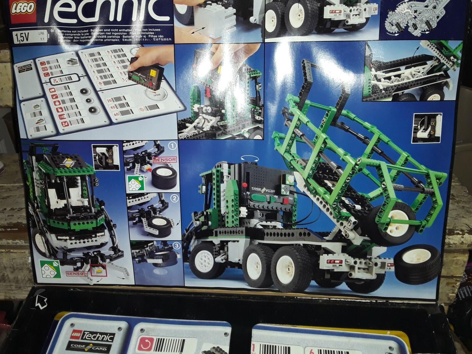 lego barcode truck