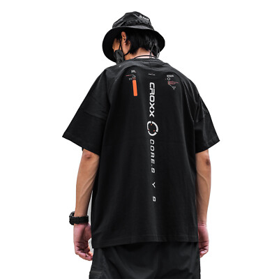 Niepce Men's Core AI Techwear Tee Shirt Urban Short Sleeves T