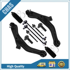 Front Lower Control Arm Tie Rod End Sway Bar 10Pcs For 2010-2011 Mazda Tribute