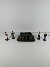 21st Century Toys WWII Mini Loose 1/32 Sandbagged Concrete Bunkers W/4 Soldiers