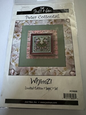 Just Nan WhimZi Limited Edition Peter Cottontail with Frame  New