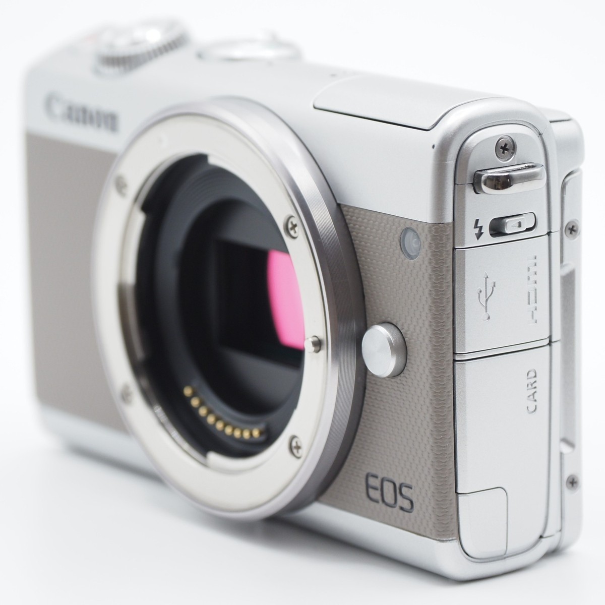 Canon EOS M100 Mirrorless Camera Body Gray [Top Mint] | eBay
