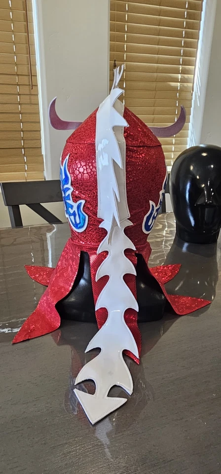 Máscara Ultimo Dragon Semi Pro LUCHA WWE AAA CMLL Foto 3 de 4