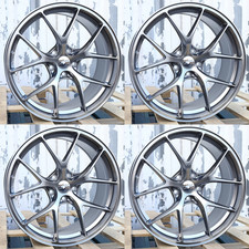 19x8.519x9.5 Fir Bbs Style Wheels 5x114.3 Et3333 Fits Honda Nissan Toyota