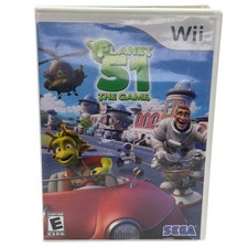 Planet 51 The Game Nintendo Wii Sega 2009 CIB Complete With Manual