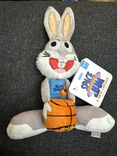 New Bark Box Official Lic. Looney Tunes & Space Jam " Bugs Bunny " Dog Toy