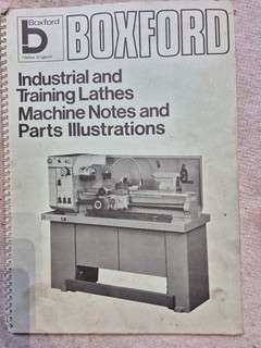 Boxford lathe machine manual