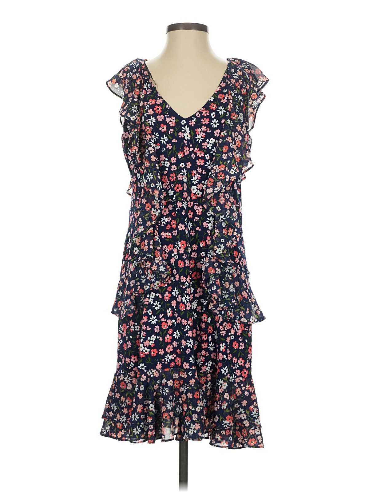 MICHAEL Michael Kors Women Blue Casual Dress S