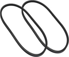 2 Pack 954-0430 754-0430 Snowblower Auger Cogged V Belt Compatible With MTD Troy