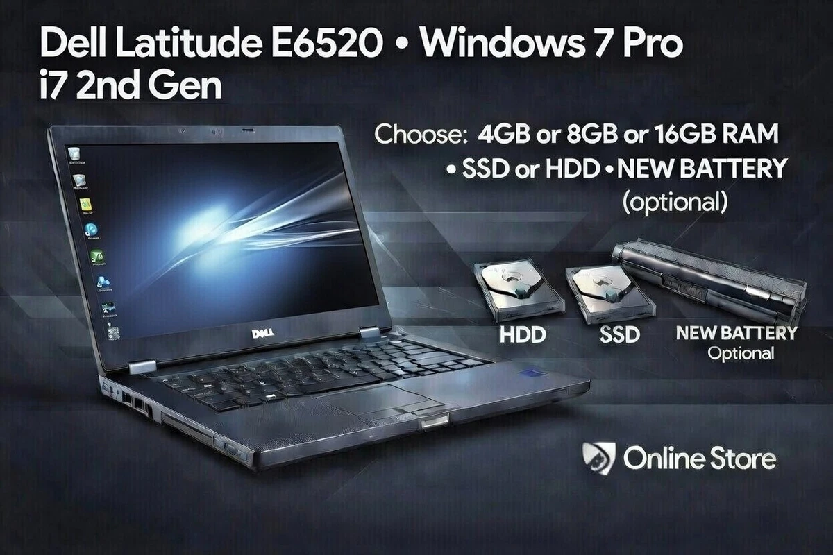 Dell Intel Core i7 2nd Gen PC Laptops & Netbooks for sale | eBay