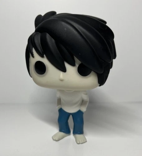Funko Pop  Animation Death Note L #218 Vaulted Retired Rare Vinly Figure