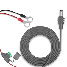 Replacement for Starlink Mini Direct Battery Power Cable,18AWG 10feet, grey