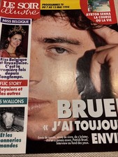 PATRICK BRUEL MAGAZINE TELE BELGIQUE 1994 Collector