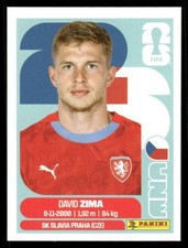 2026 USA Fifa World Cup Panini Sticker DAVID ZIMA Czechia CZE8
