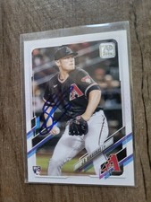 J.B. Bukauskas Signed 2021 Topps Update Baseball Card #US74 Dbacks
