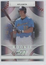 2008 Donruss Threads Rookie Silver Century Proof 69/100 Tyler Flowers #104 9ap