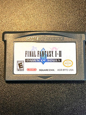 Square Enix Final Fantasy I & II: Dawn of Souls GBA Cartridge Only E NTSC-U/C