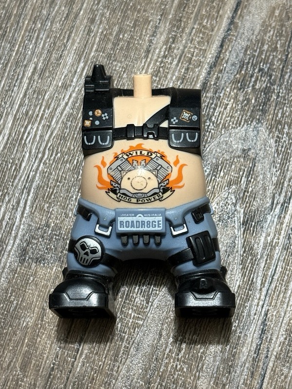 Lego Overwatch BIG Minifigure Roadhog INCOMPLETE Body Only
