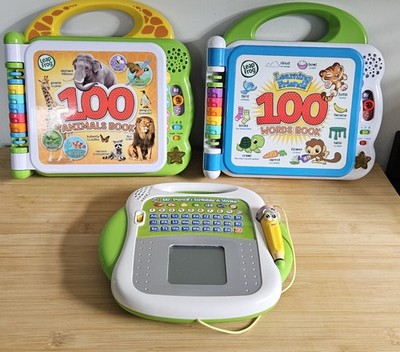 Konvolut Leap Frog 2 x 100 Wort-/Tiere Bücher & Mr Pencil Scribble & Write