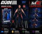 GI Joe Classified Series #197 Snake Eyes (Dawn Moreno) 6” Action Figure In Stock