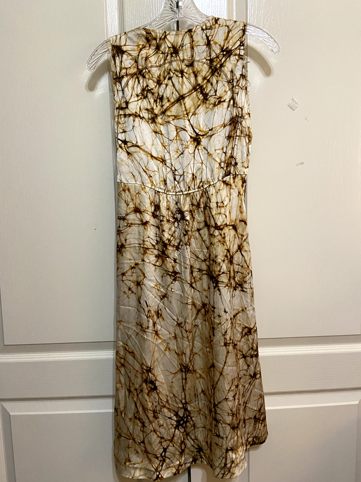 Illia Ladies Batik Pattern Draped Assymetrical  D… - image 6