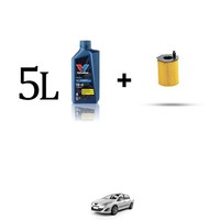 ÖLfilter Kit Und 5L FüR Peugeot 408 1.6 Hdi 84KW Ab 2016