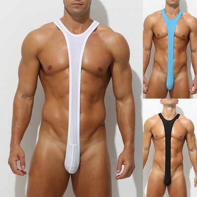 Sensational Men's See Through Jumpsuits in Multiple Color Options Available