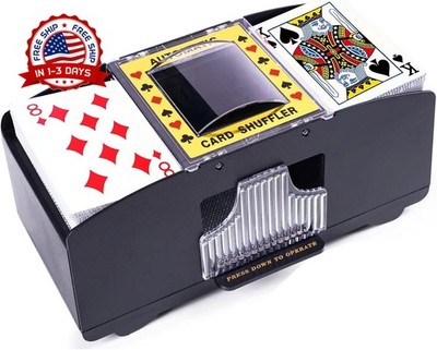 Barajadora automática de cartas, máquina repartidora de cartas a batería
