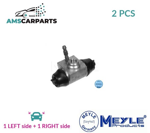 DRUM WHEEL BRAKE CYLINDER PAIR REAR 100 611 0068 MEYLE 2PCS NEW OE REPLACEMENT