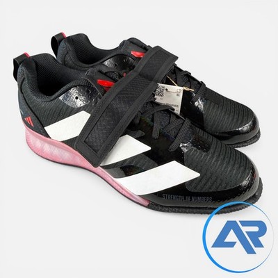 Mens size 12-Adidas Adipower nby Weightlifting 3 Black White Pure Ruby IH8232 Adidas Adipower Weightlifting 3 Black White Pure Ruby IH8232  main image 4