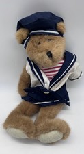 BOYDS Bears Plush Teddy Bear Navy Sailor 15 Inch Nautical 1985 Clean Nice