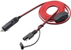 12V Cigarette Lighter Plug to SAE Connector Adapter Cable with Fuse  Switch