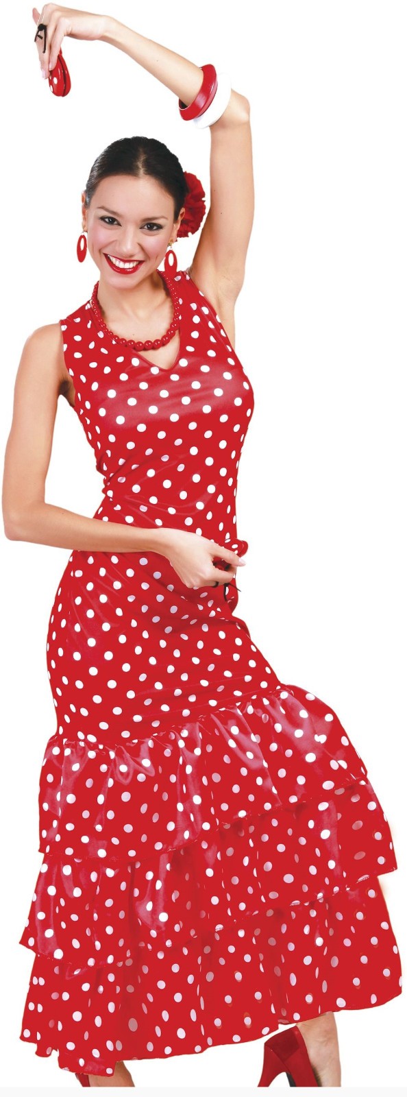 VESTIDO RUMBA DAMAS VELO DÍA DE MUERTOS ESPAÑOL DISFRAZ HALLOWEEN DISFRAZ
