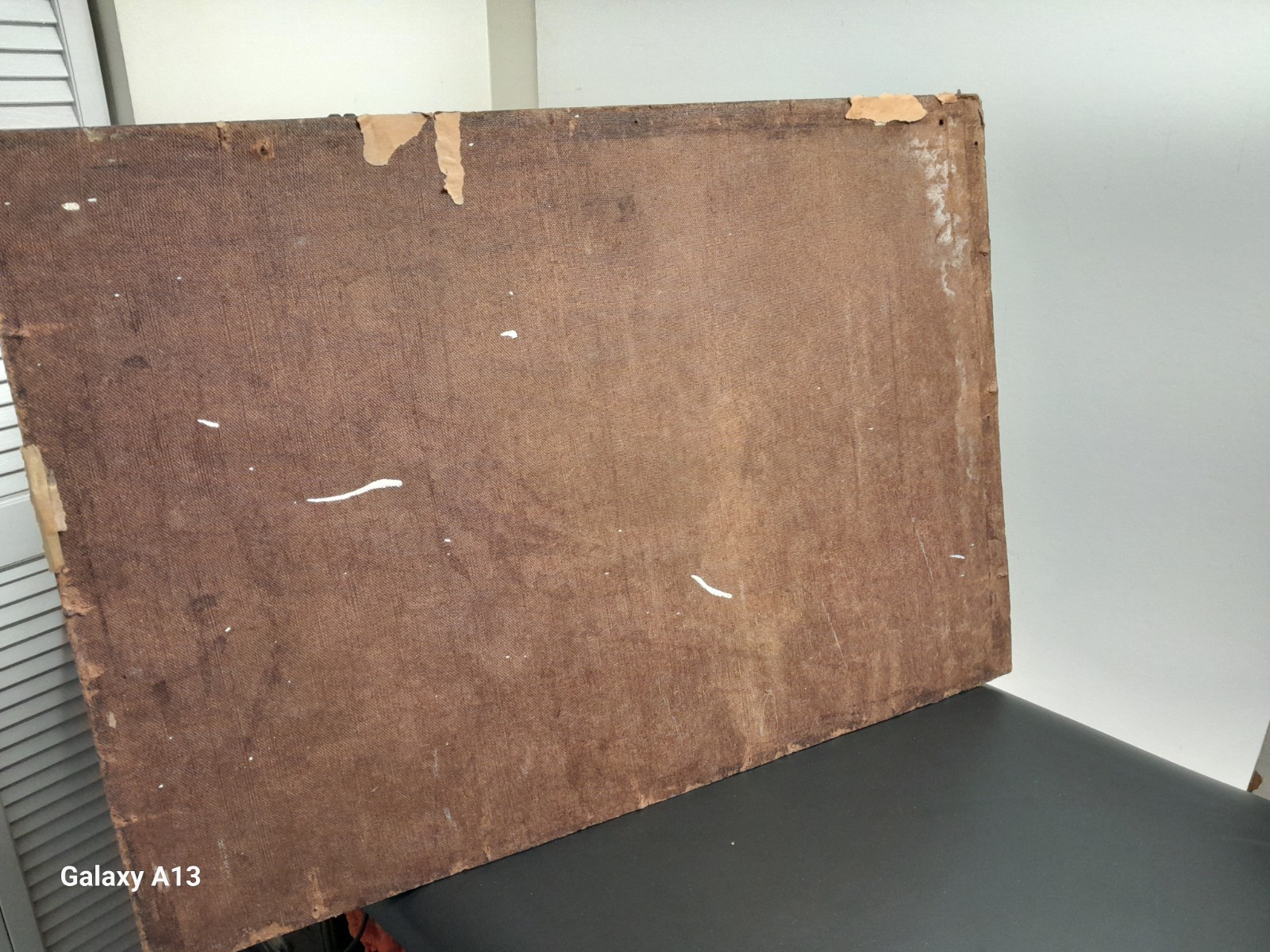 Antique Watercolor Painting Estate Find