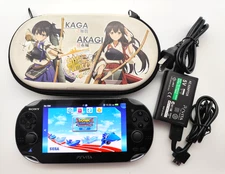 Sony Playstation Vita PCH-1101 Bundle - Tested & Cleaned W/ 15 DL Games - Video!