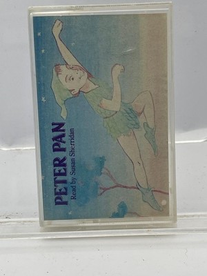 Peter Pan Audiobook Cassette Tape Susan Sheridan Narrator Vintage Kids Audio