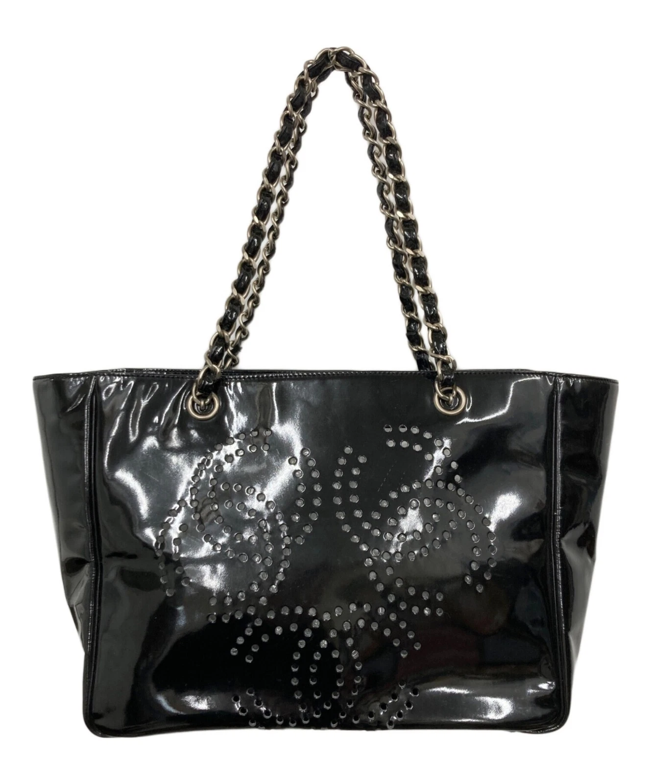 Chanel — Chanel Coco Mark Black Tote Bag #TFB4939