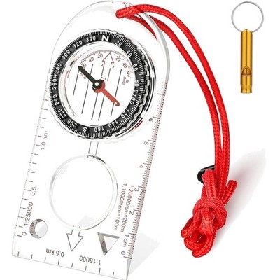 Outdoor Kompass  Taschenkompass Wandern Survival Camping