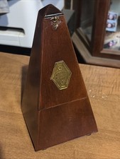 VINTAGE ANTIQUE METRONOME DE MA LZEL ST SETH THOMAS CLOCKS USA. THOMASTON CONN.