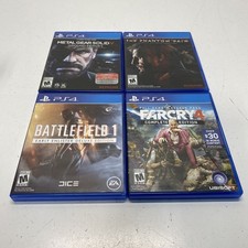 Metal Gear Solid V: Ground Zeroes & Other Games - PlayStation 4