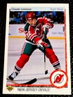 1990 Upper Deck Hockey Claude Lemieux #447 PSA 9