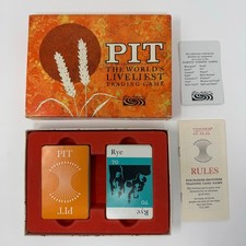 Vintage Pit GAME Complete Parker Brothers Card Game/Trading Game Bull Bear 1964