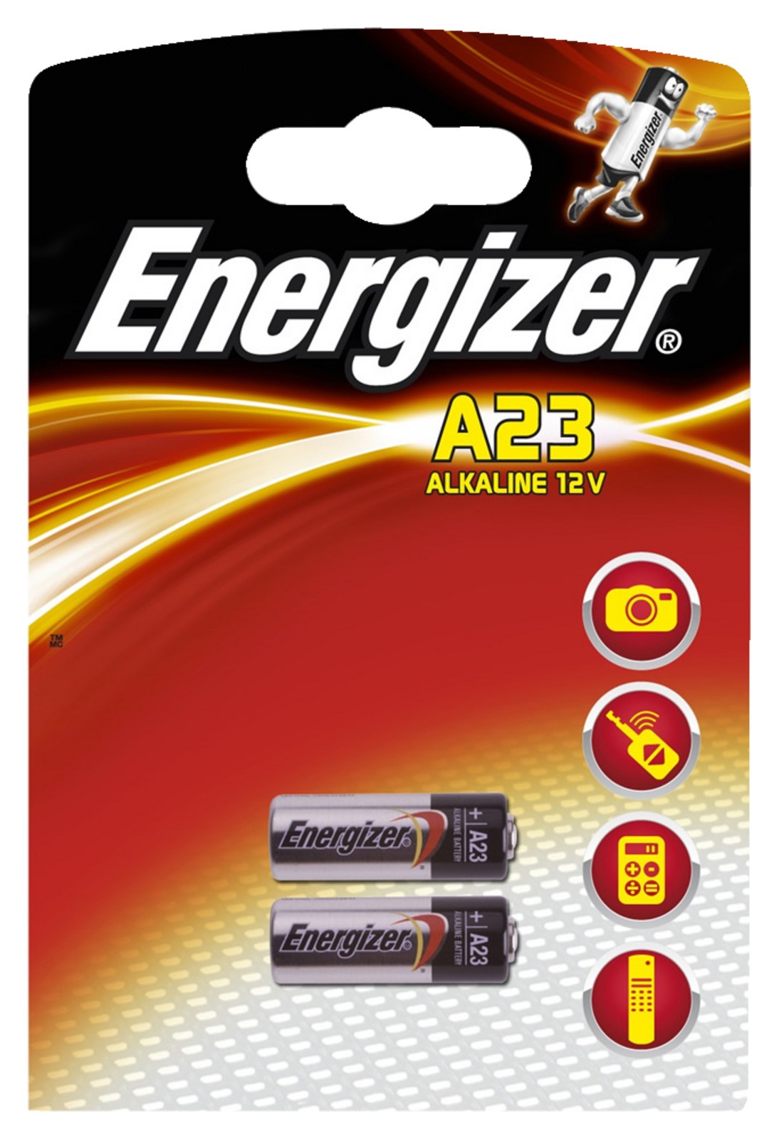 Аккумулятор ENERGIZER 29564 E 23 A A23, щелочной, 12 Вольт, 2 Stück