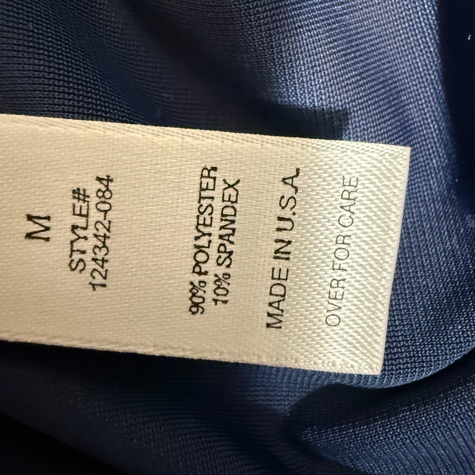 Maxi Vestido De Colección Victoria’s Secret-90s Y2K Terciopelo Azul M Hecho en EE. UU. Foto 3 de 4