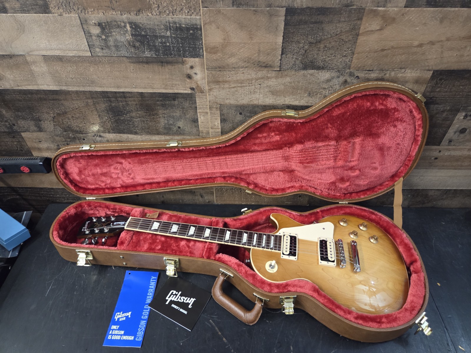 2021 Gibson Les Paul Classic Lite Honeyburst - W/Ohsc 6.9 Lb