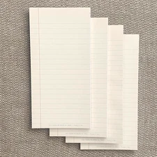 Day-Timer Lined Memo Pads, Pocket Size, 3" x 6", 4-Pack, 25 Sheets per Pack NEW