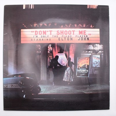 Elton John   Don't Shoot Me I'm Only The Piano Player   DJLPH 427   LP   1972